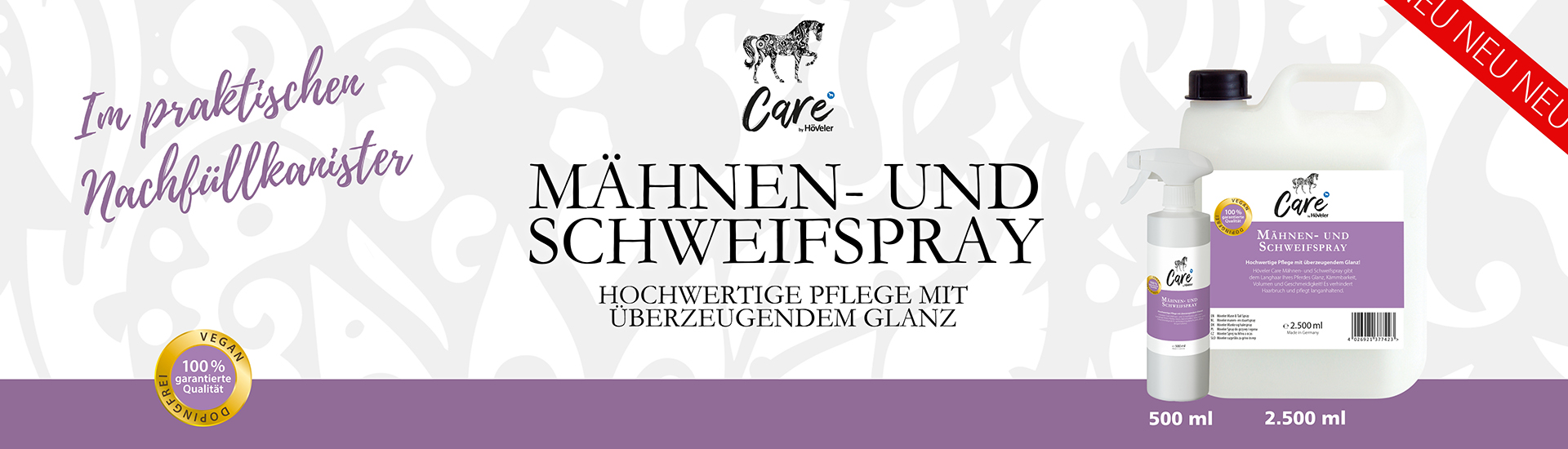 Höveler Care Mähnen- und Schweifspray 